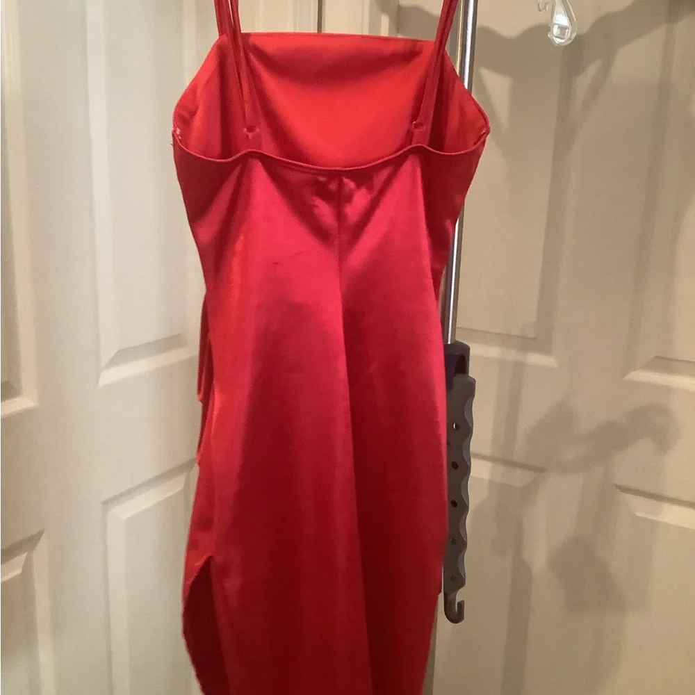 Emerald Sundae Vibrant Red Mini Dress - Picture 2 of 4